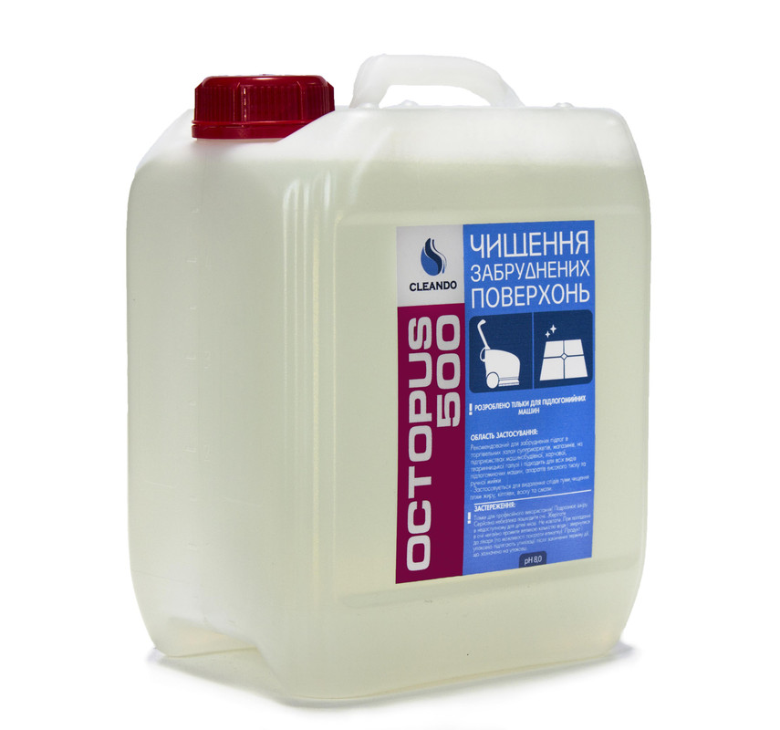 Засіб для підлогомийних машин CLEANDO OCTOPUS-500 (концентрат), 20 л